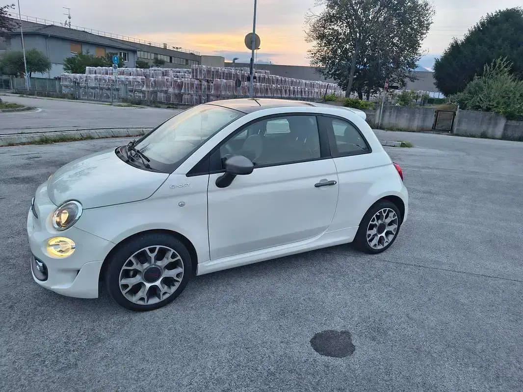 Usata Fiat 500 Sport 69 CV (50 kW) 2022 Bianco Utilitaria