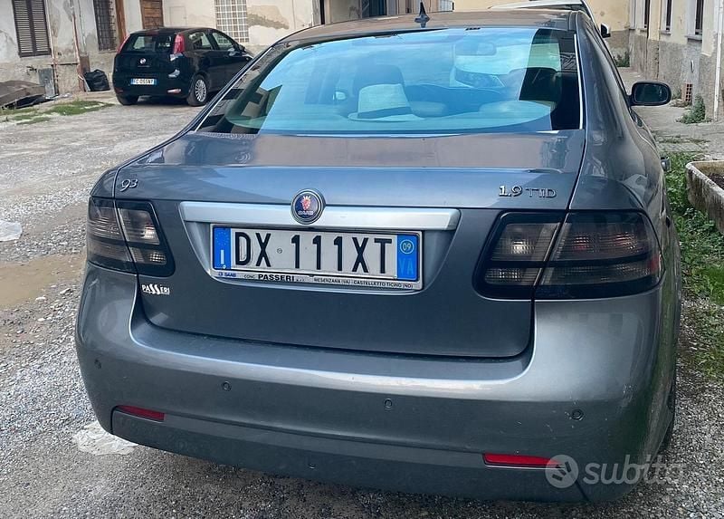 Usata Saab 9-3 180 CV (132 kW) 2009 Grigio Berlina