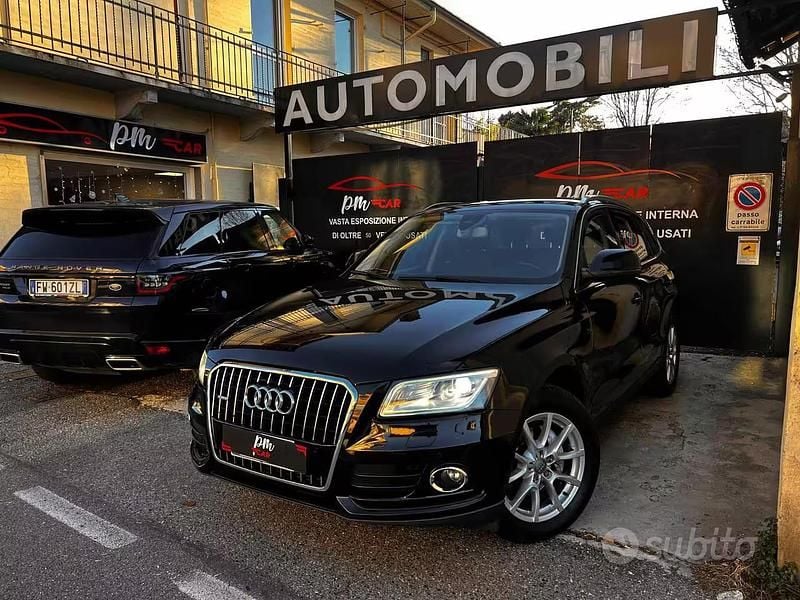 Usata Audi Q5 Advanced Plus 177 CV (130 kW) 2014 Nero SUV