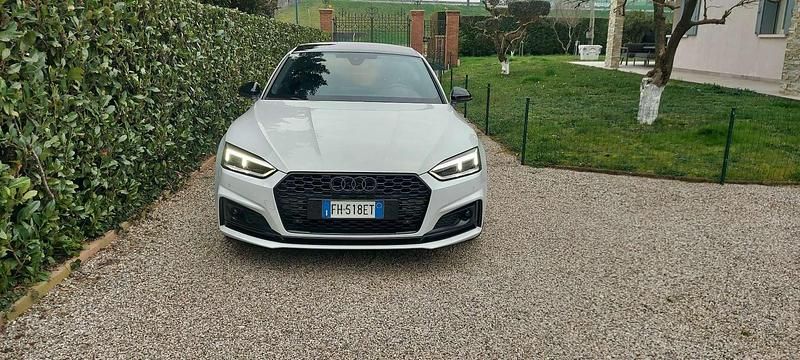Usata Audi A5 Design 190 CV (139 kW) 2017 Bianco Coupé