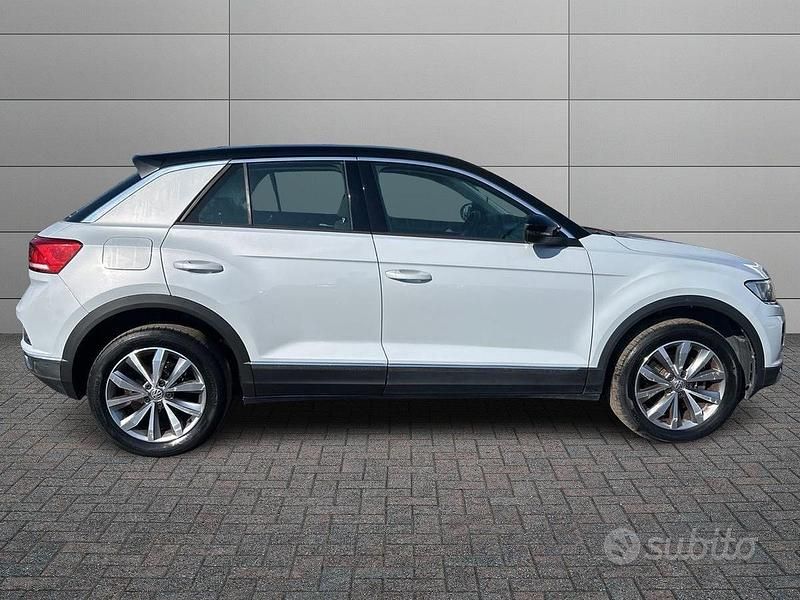 Usata VW T-Roc Advance 150 CV (110 kW) 2018 Bianco SUV