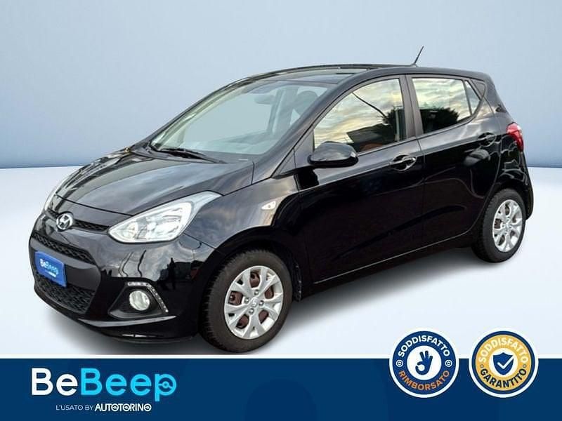Nero metallizzato Usata 2015 Hyundai i10 Due volumi | 8900 € (Cara) - Immagine 1/3