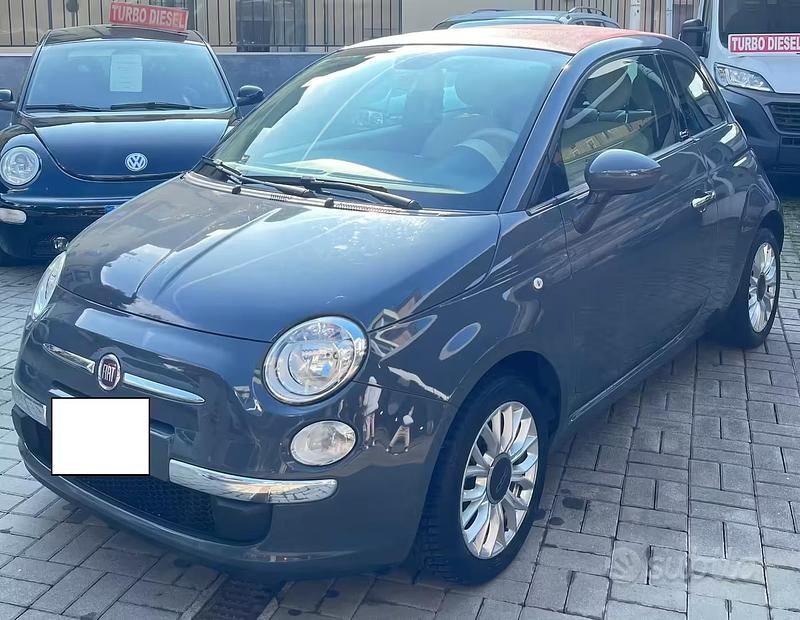 Usata Fiat 500C Lounge 69 CV (50 kW) 2014 Grigio Cabrio