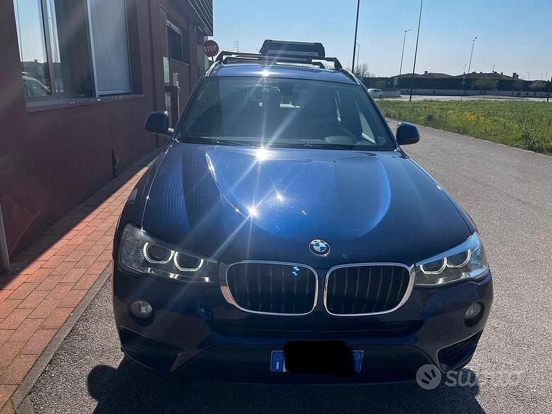 Usata BMW X3 Advantage 190 CV (139 kW) 2018 Blu SUV