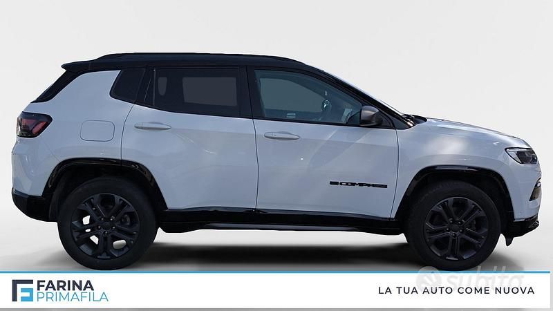 Usata Jeep Compass 131 CV (96 kW) 2021 Bianco tetto nero SUV