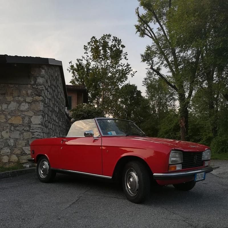 Usata Peugeot 304 63 CV (46 kW) 1972 Rosso Cabrio