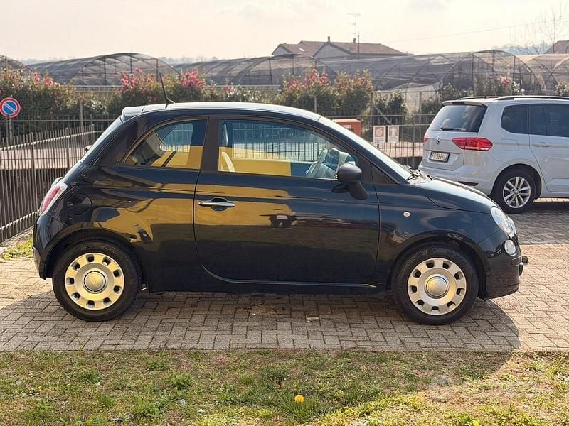 Usata Fiat 500 Lounge 95 CV (69 kW) 2015 Nero Utilitaria