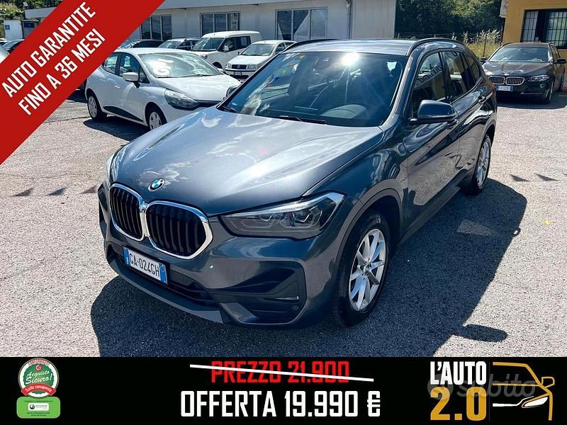 Begagnad BMW X1 Efficient Dynamics 150 HK (110 kW) 2020 Grå SUV