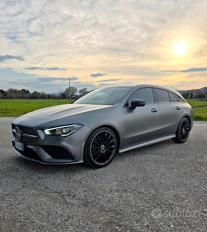 Usata Mercedes CLA200 Shooting Brake Premium 150 CV (110 kW) 2019 Grigio Station wagon