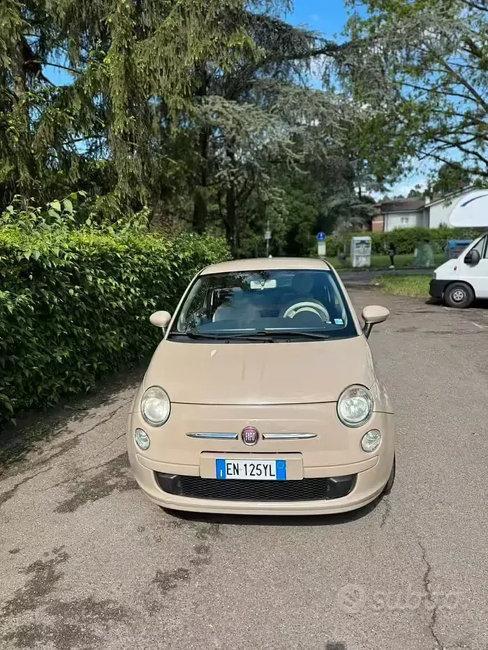 Usata Fiat 500 69 CV (50 kW) 2012 Marrone Berlina