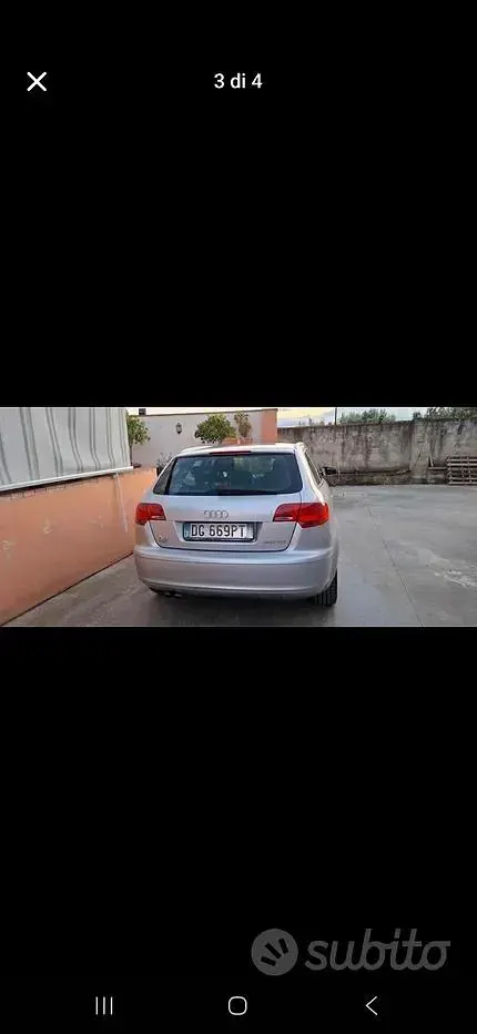 Usata Audi A3 140 CV (102 kW) 2007 Grigio Utilitaria
