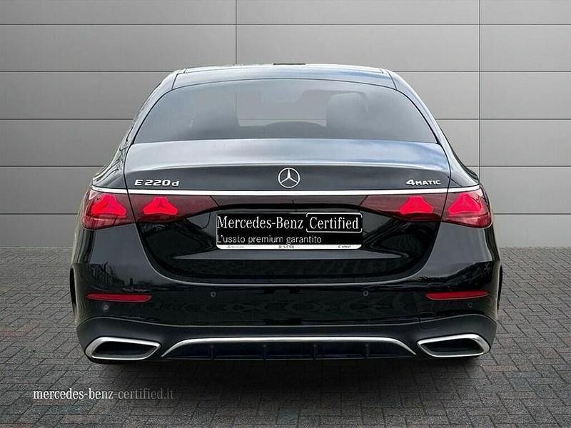 Usata Mercedes E220 Advanced Plus 197 CV (144 kW) 2024 Nero Berlina