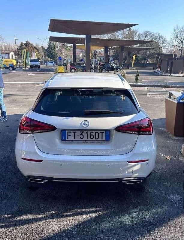 Usata Mercedes A180 Executive 116 CV (85 kW) 2018 Bianco Berlina