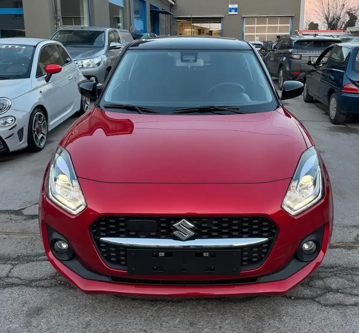 Usata Suzuki Swift 83 CV (61 kW) 2021 Rosso Berlina