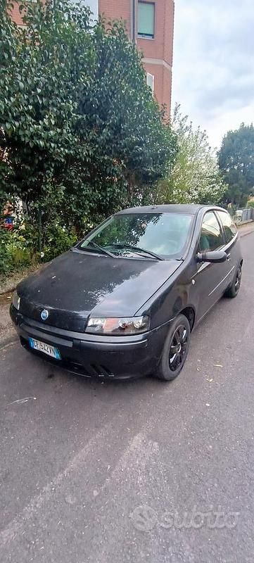 Usata Fiat Punto 2003 Nero Utilitaria