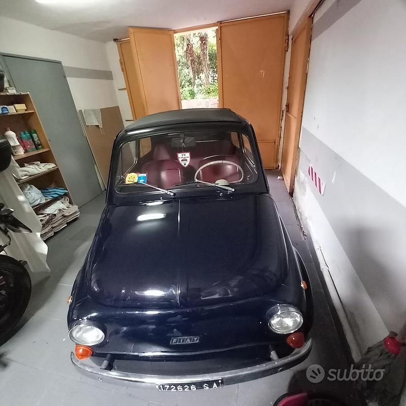 Usata Fiat 500 1970 Blu Utilitaria