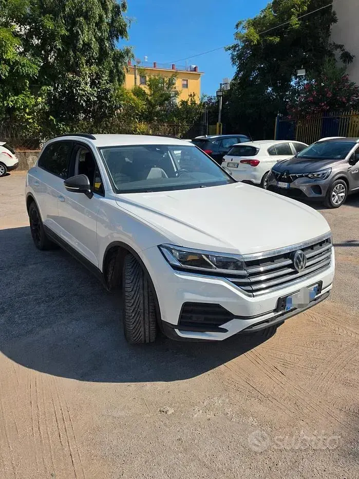 Usata VW Touareg Advance 231 CV (169 kW) 2019 Bianco SUV
