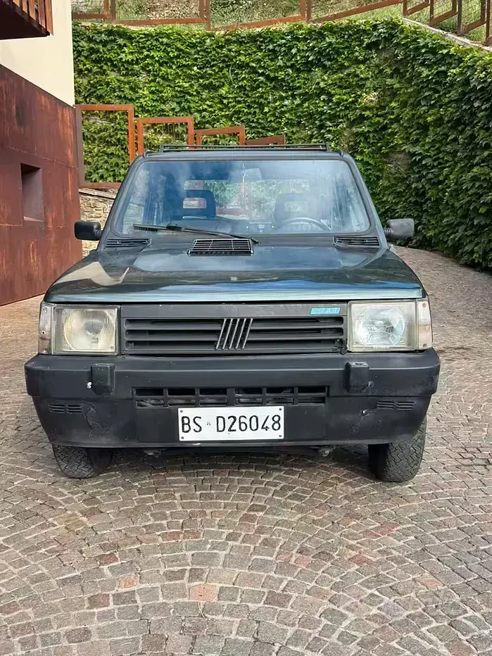 Usata Fiat Panda 4x4 50 CV (36 kW) 1990 Verde Utilitaria