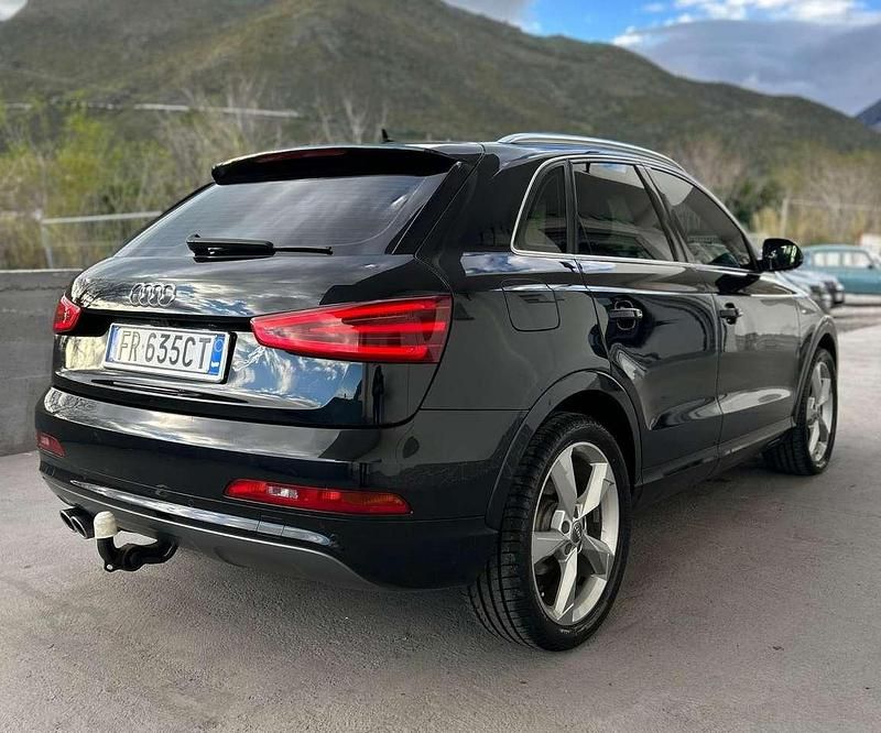 Usata Audi Q3 Advanced Plus 140 CV (102 kW) 2013 Nero SUV