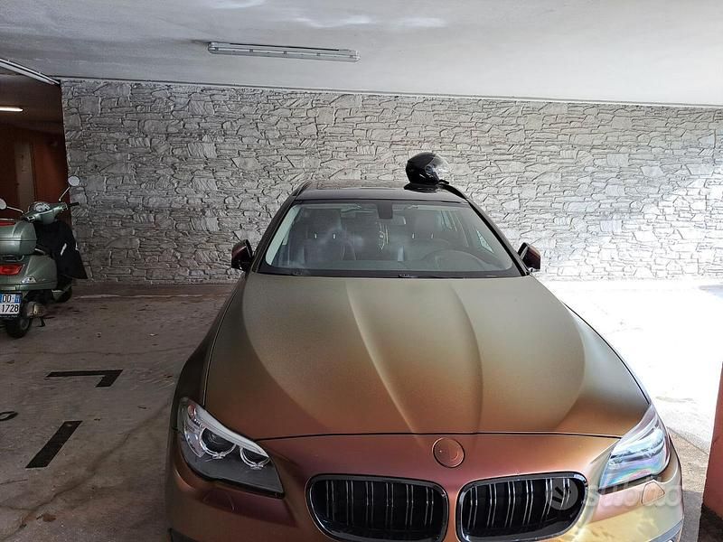 Usata BMW 525 Luxury Line 218 CV (160 kW) 2014 Marrone Station wagon