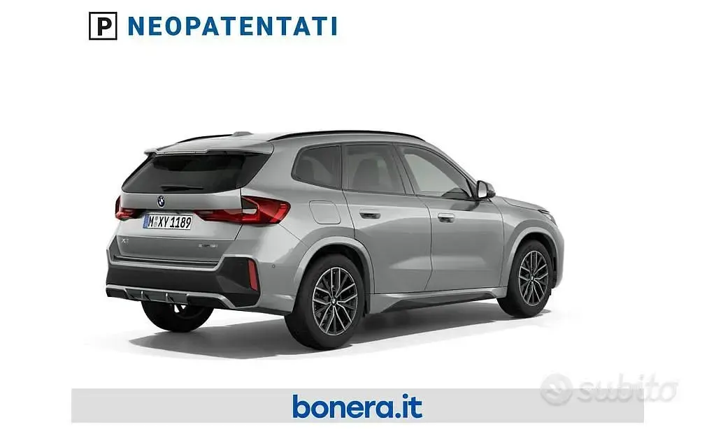 Nuova BMW X1 M Sport 136 CV (100 kW) 2026 Spacesilber metallizzato SUV