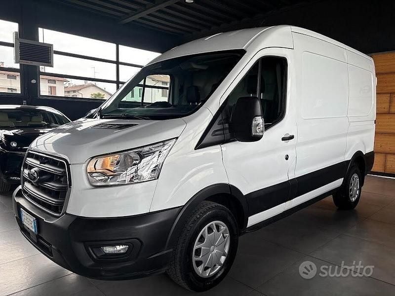 Usata Ford Transit 131 CV (96 kW) 2021 Bianco Berlina