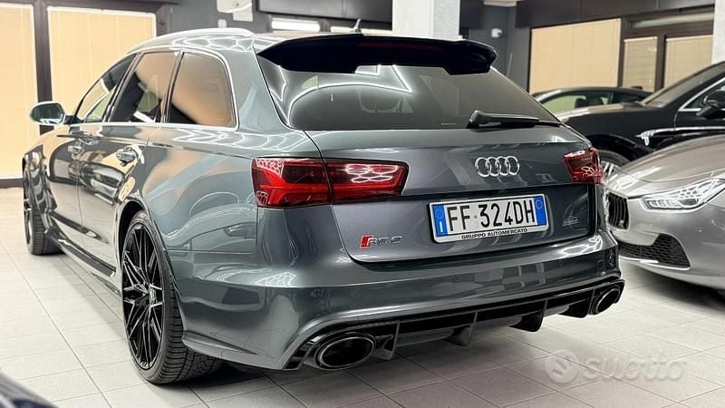 Usata Audi RS6 Comfort 560 CV (411 kW) 2016 Grigio Station wagon