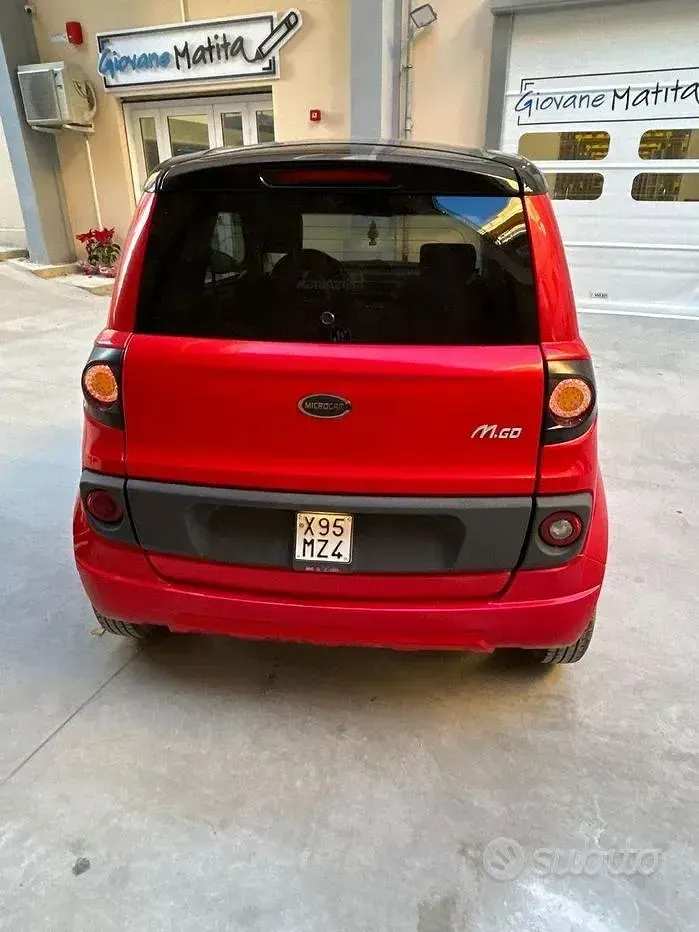 Usata Microcar M.Go 2019 Rosso Utilitaria