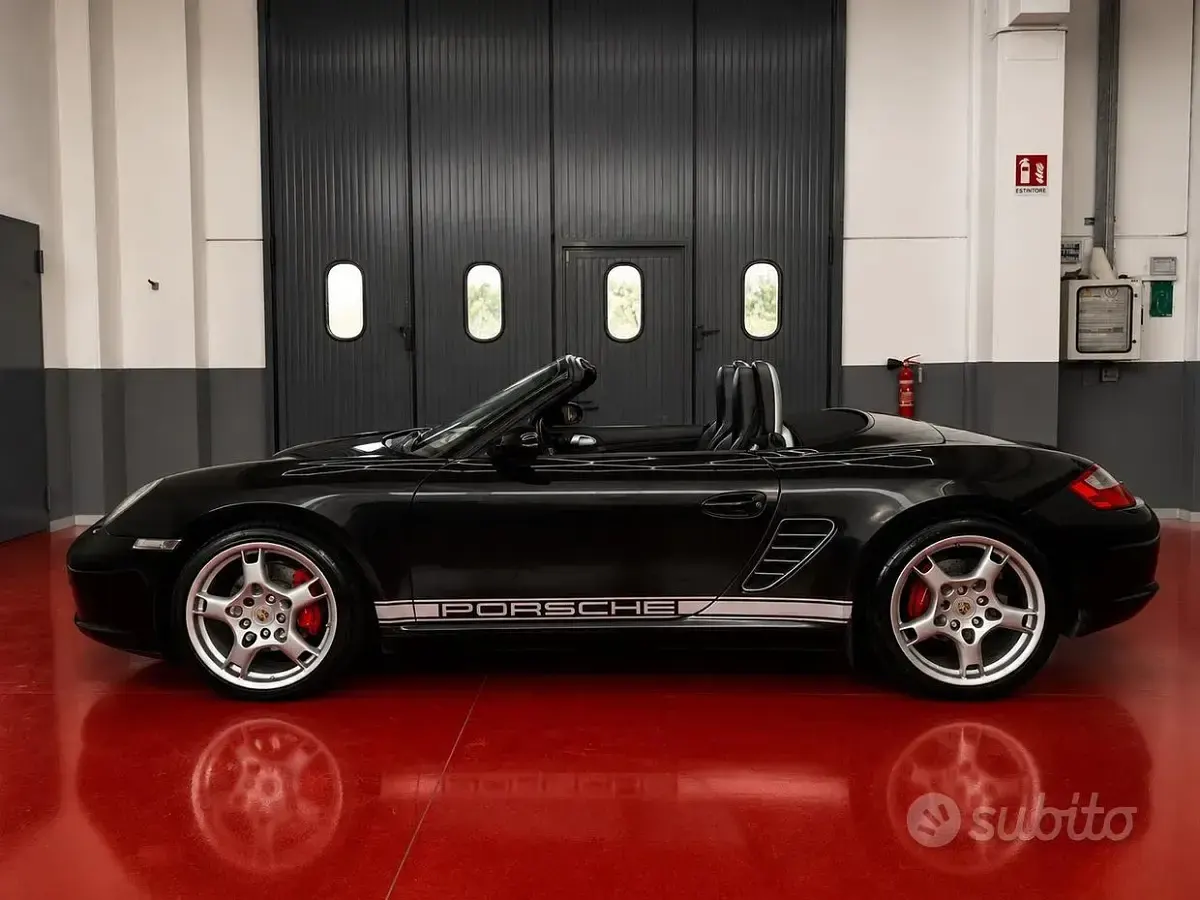 Usata Porsche Boxster 280 CV (205 kW) 2007 Nero Cabrio