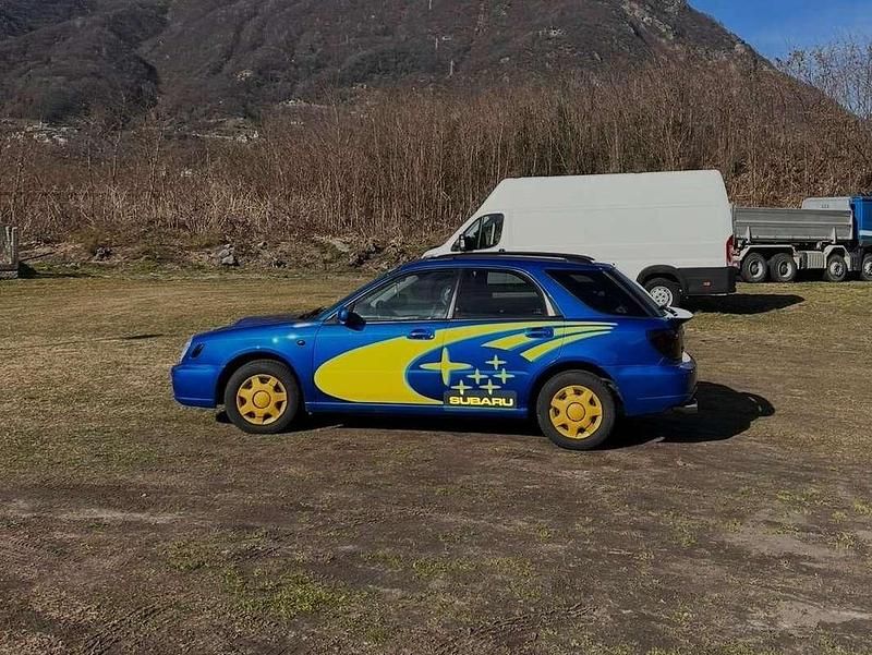 Usata Subaru Impreza 95 CV (69 kW) 2002 Blu/azzurro Station wagon
