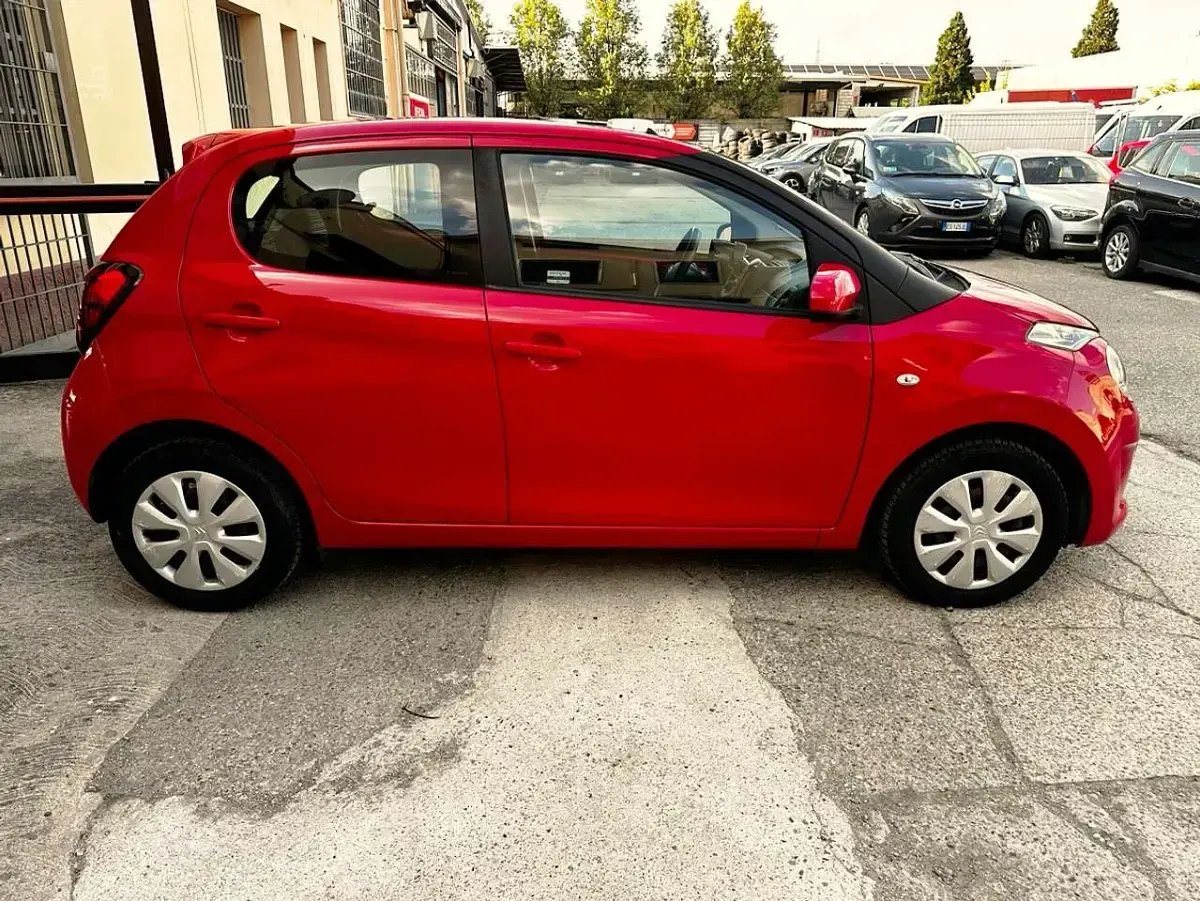 Usata Citroën C1 Feel 72 CV (52 kW) 2018 Rosso Utilitaria