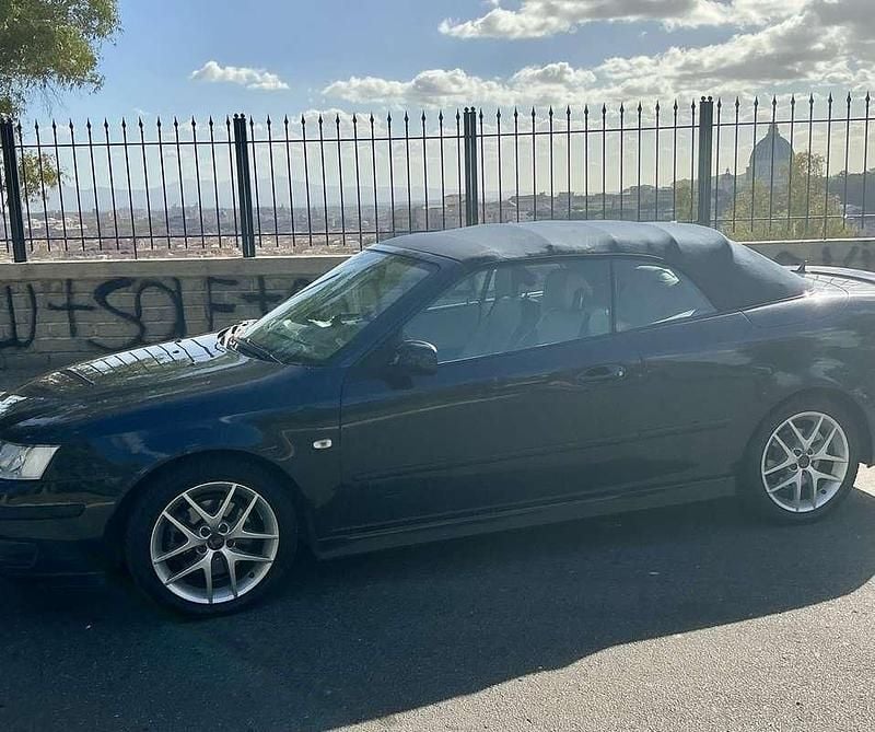 Usata Saab 9-3 Cabriolet Vector 209 CV (153 kW) 2006 Blu/azzurro Cabrio