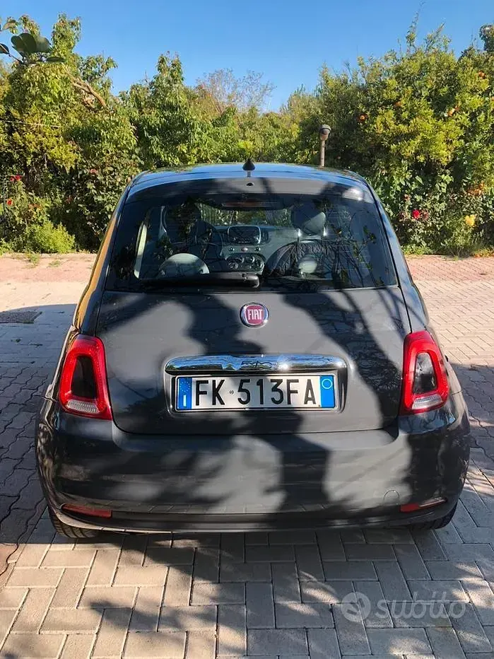 Usata Fiat 500 Pop 69 CV (50 kW) 2017 Grigio Berlina