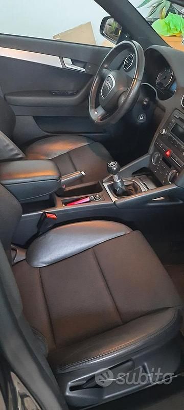 Usata Audi A3 170 CV (125 kW) 2007 Nero Berlina