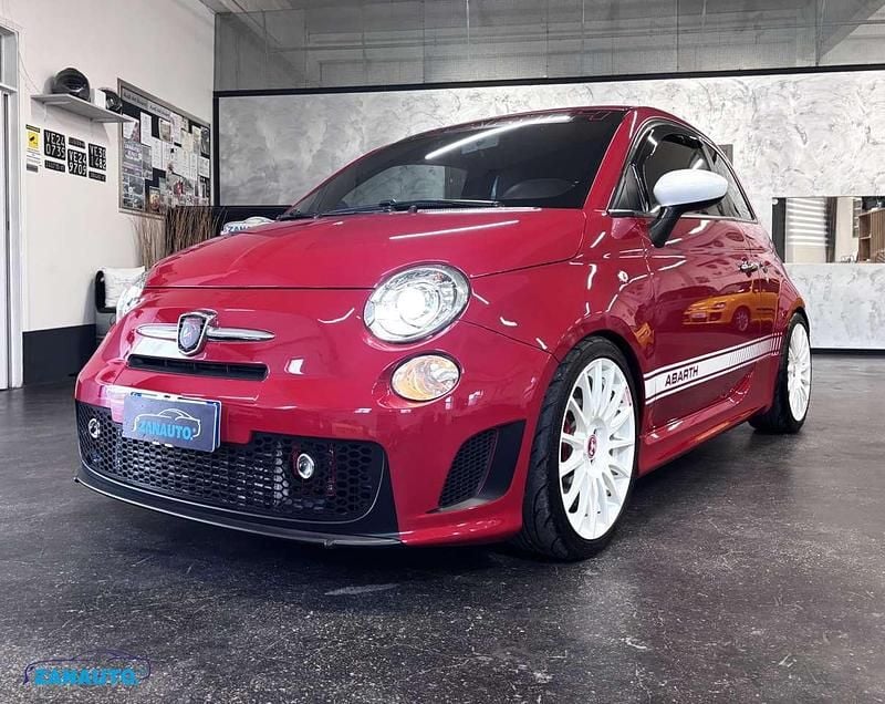 Usata Abarth 595 140 CV (102 kW) 2016 Rosso sfrontato Coupé
