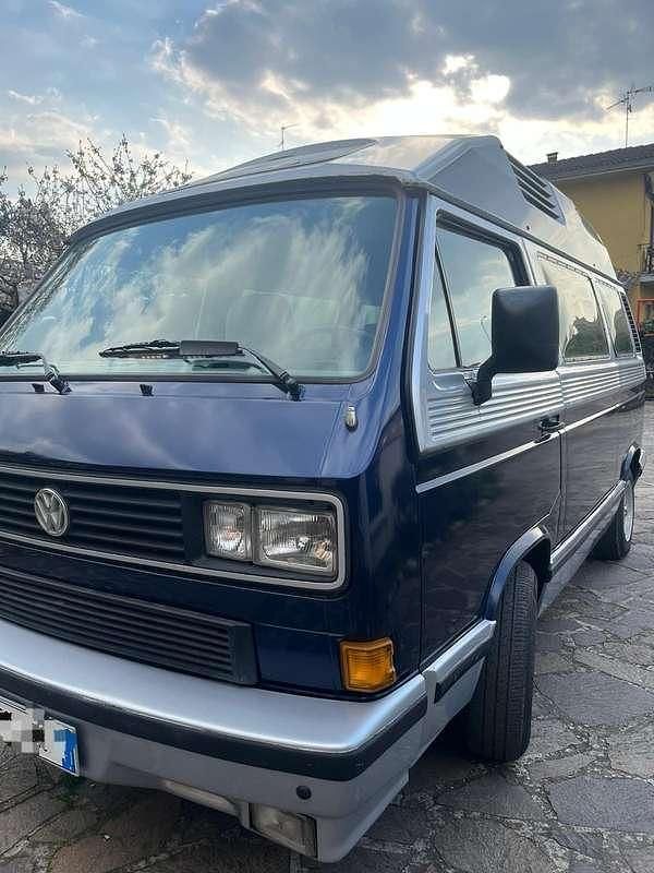 Usata VW T3 122 CV (89 kW) 1989 Blu/azzurro Furgone