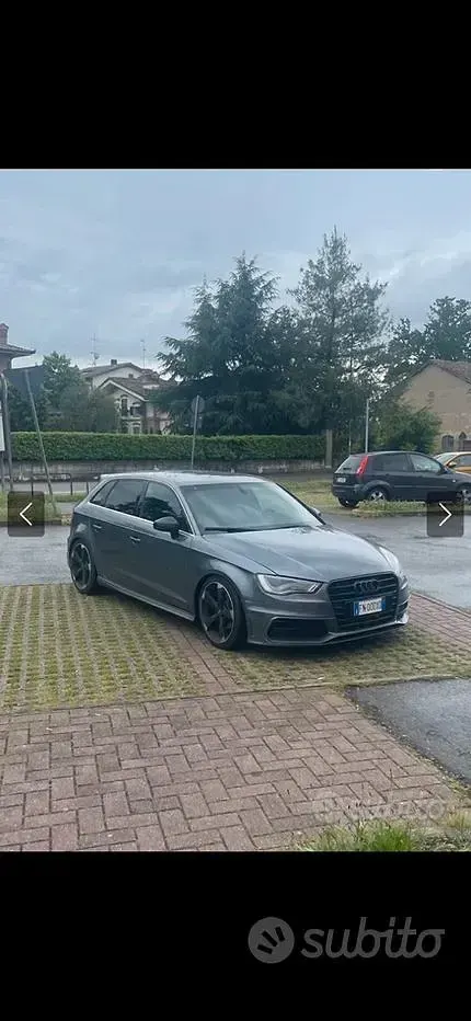 Usata Audi A3 Sport 110 CV (80 kW) 2017 Grigio Berlina