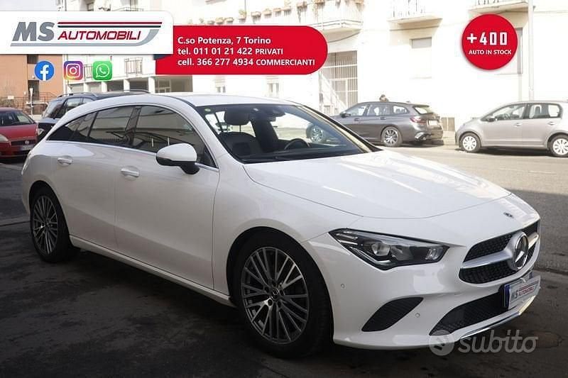 Usata Mercedes CLA200 Premium 150 CV (110 kW) 2020 Bianco Station wagon