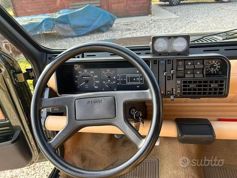 Usata Fiat Panda 4x4 50 CV (36 kW) 1987 Verde Utilitaria