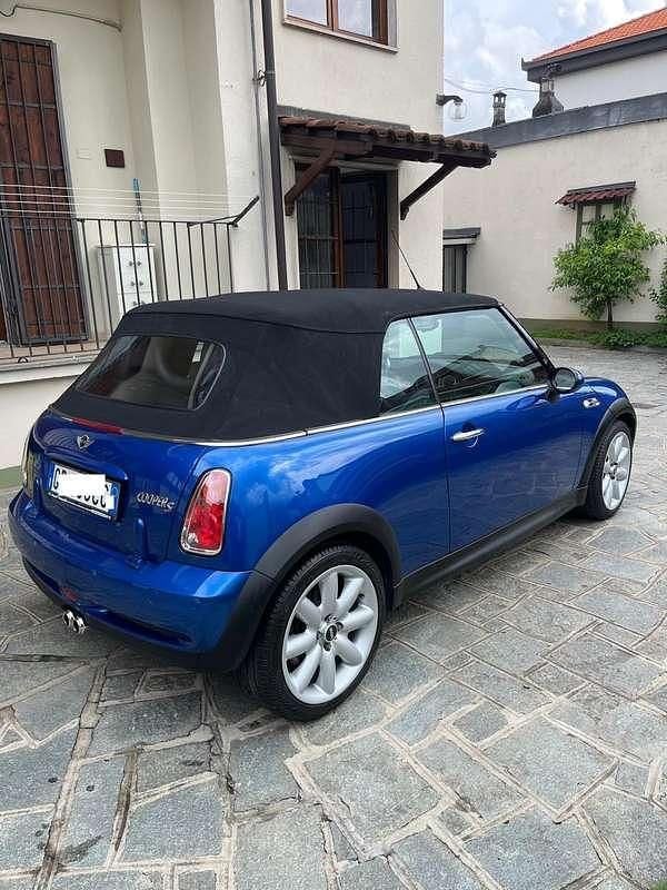 Usata Mini Cooper S Cabriolet 170 CV (125 kW) 2005 Blu/azzurro Cabrio
