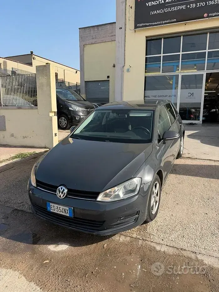 Usata VW Golf VII 90 CV (66 kW) 2013 Grigio Berlina