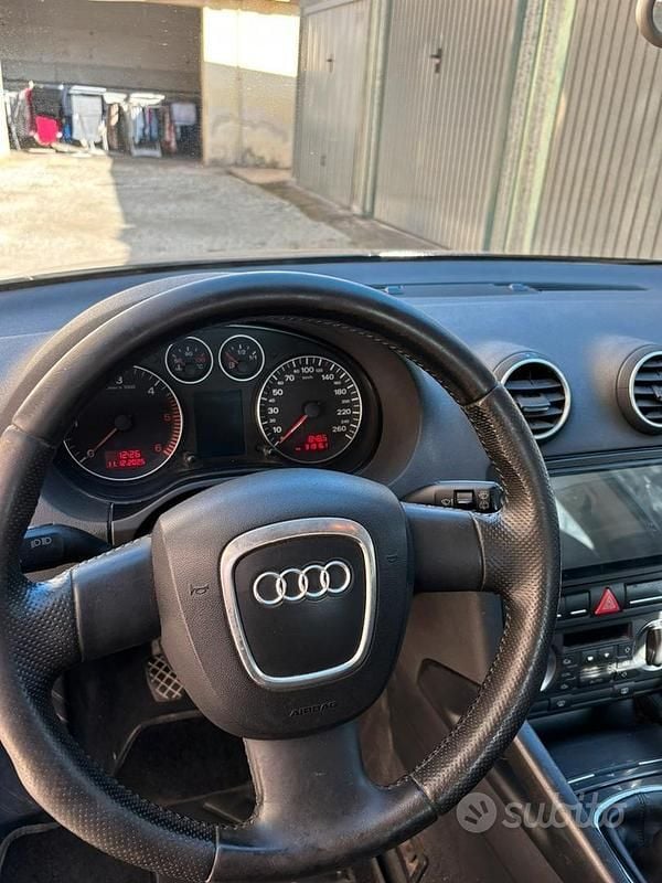 Usata Audi A3 Ambiente 105 CV (77 kW) 2007 Nero Berlina