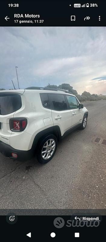 Usata Jeep Renegade 120 CV (88 kW) 2020 Bianco SUV