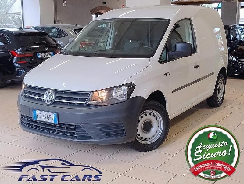 Bianco Usata 2018 VW Caddy Monovolume | 10.500 € (Ottimo prezzo) - Immagine 1/4