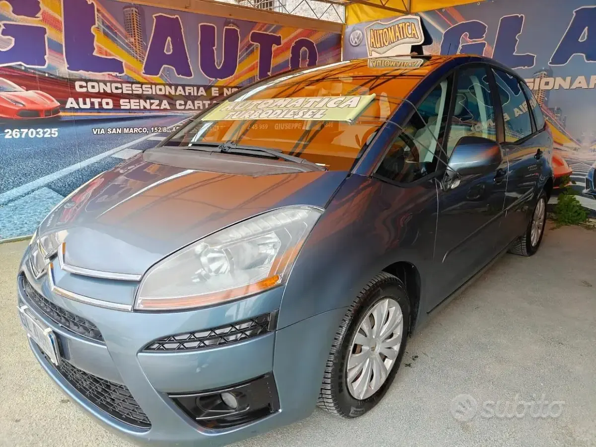 Usata Citroën C4 Picasso 136 CV (100 kW) 2009 Blu Monovolume
