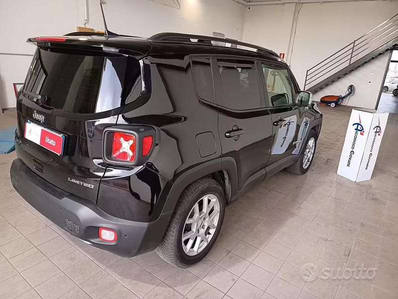 Usata Jeep Renegade Limited 130 CV (95 kW) 2021 Nero SUV