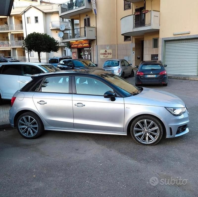 Begagnad Audi A1 S-Line 90 HK (66 kW) 2014 Grå Halvkombi