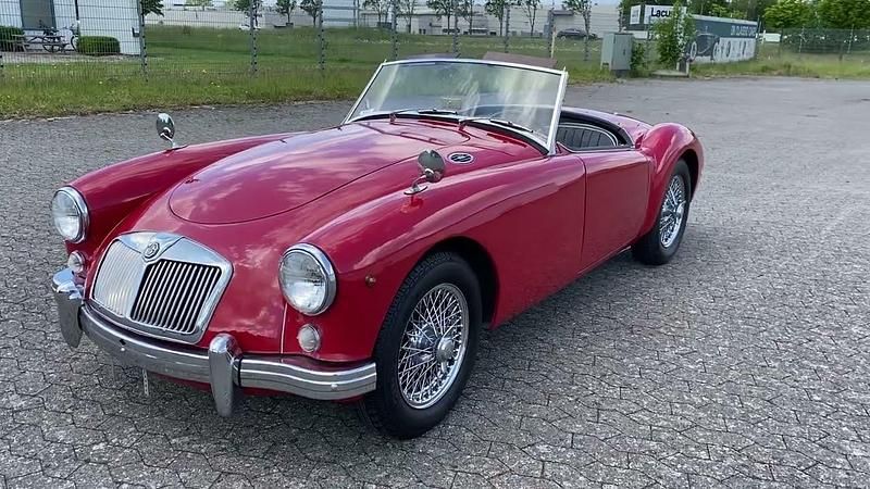 Usata MG MGA 72 CV (52 kW) 1959 Rosso Cabrio