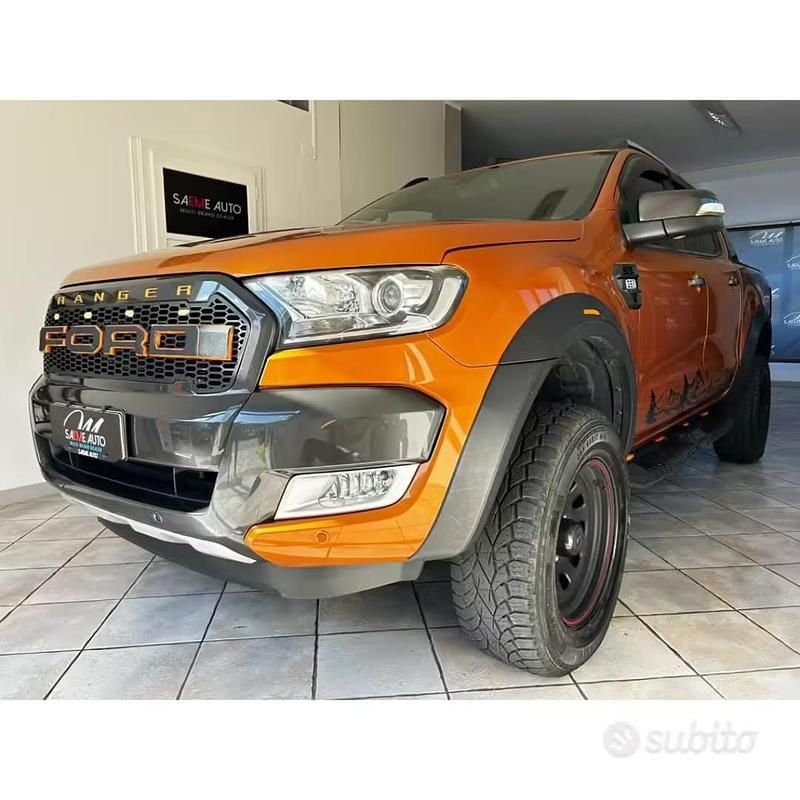 Usata Ford Ranger Wildtrack 200 CV (147 kW) 2018 Arancione Pick-up