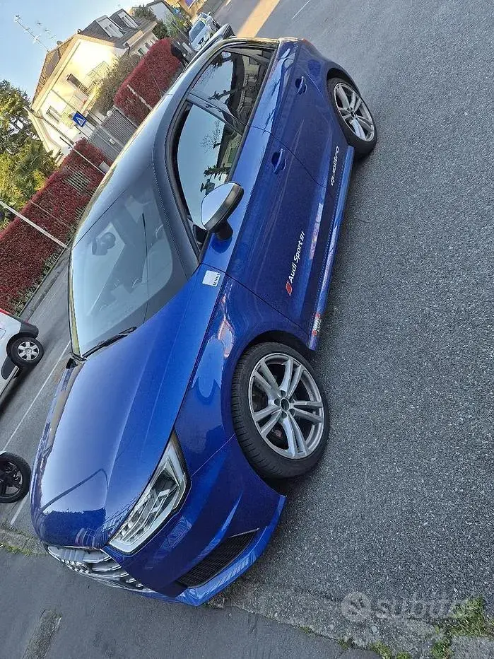 Usata Audi S1 231 CV (169 kW) 2016 Blu Utilitaria